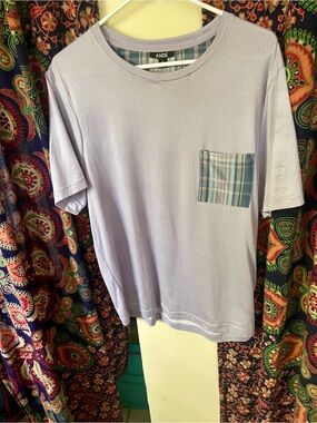 Lavender Short Sleeve Pocket T-Shirt